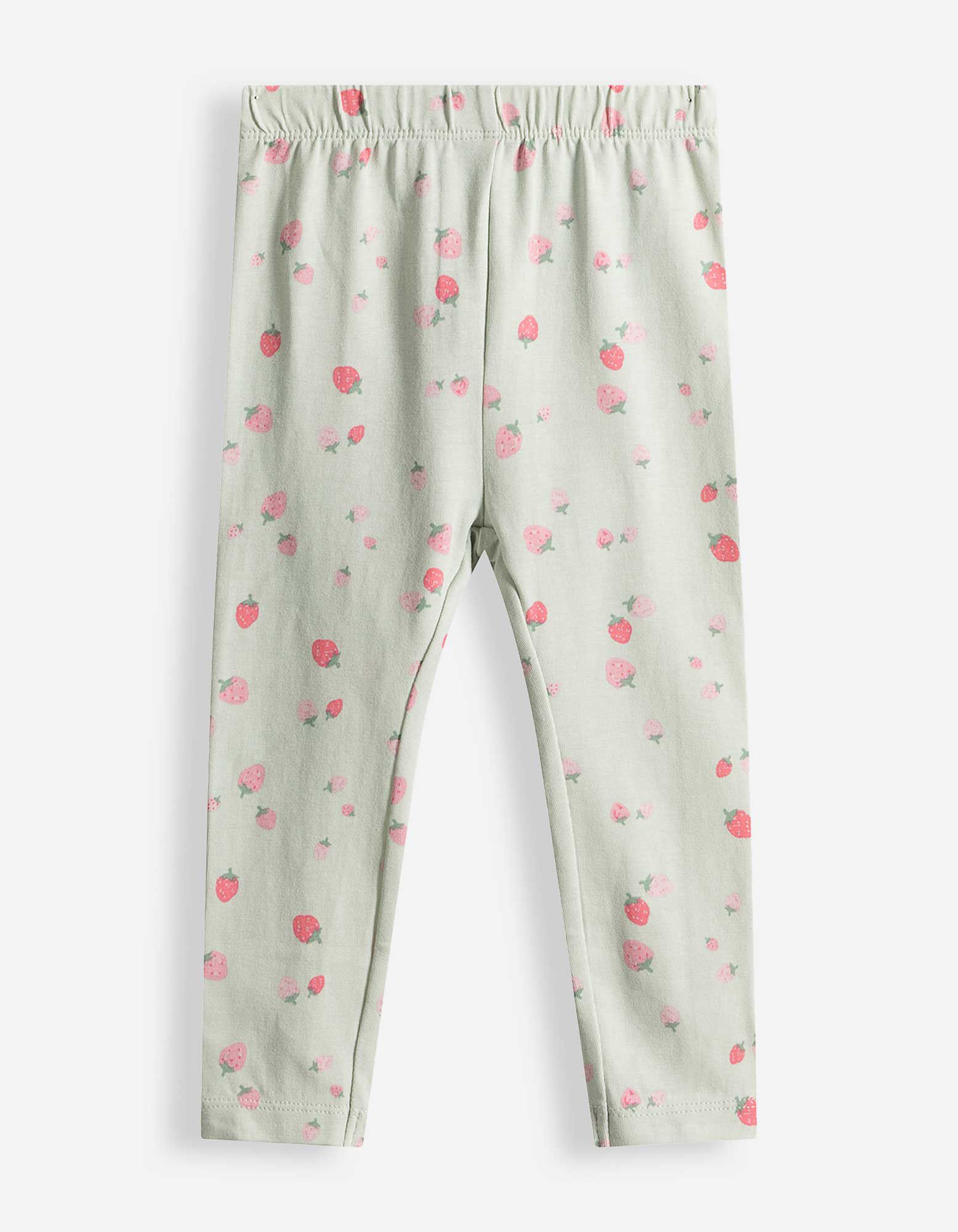 Set aus Shirt und Leggings - Musselin - wei&szlig;