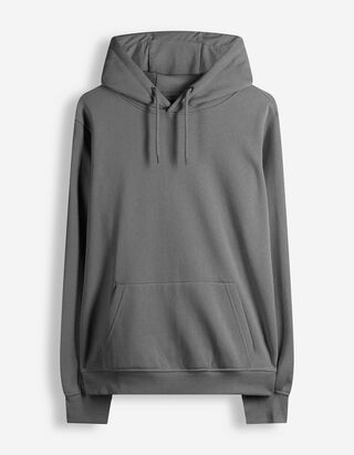 Sweatshirt - Kapuze - dunkelgrau