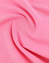 koszulka - rękawy z falbankami - rozowy