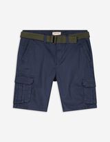 Cargoshorts - Gürtel - dunkelblau