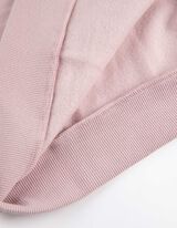 Felpa con cappuccio - Bordatura a costine - lill