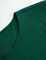 Majica dugih rukava - tamno-zelena