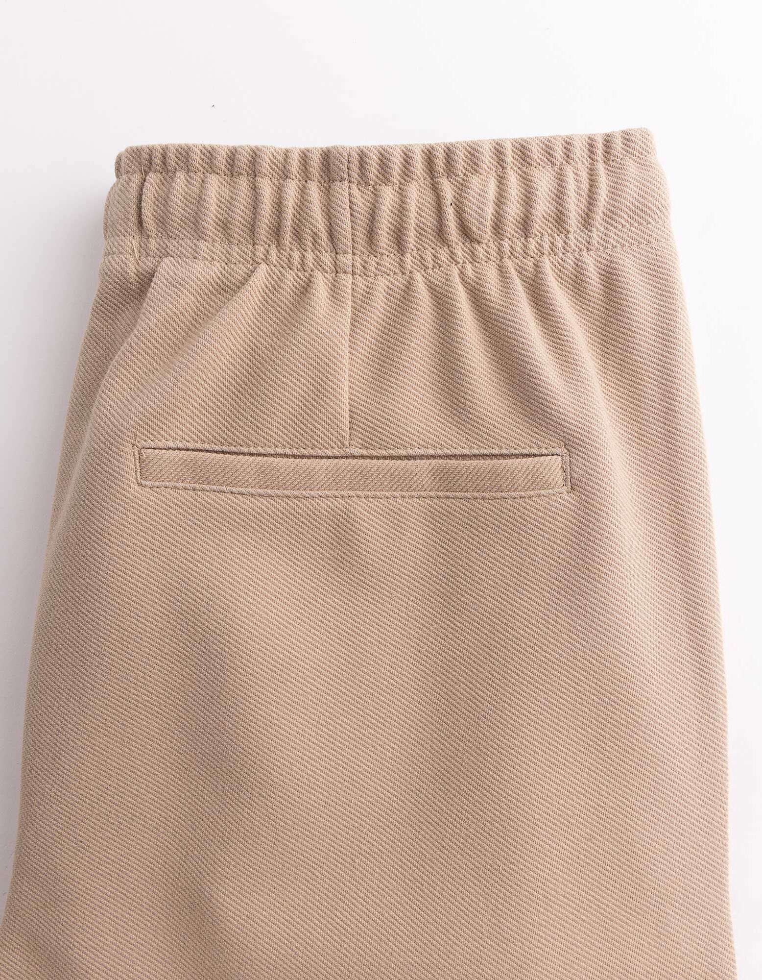 Jogpants - Kn&ouml;chellang - Beige