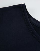 Bluză de corp cu mânecă lungă - De bază - Albastru inchis