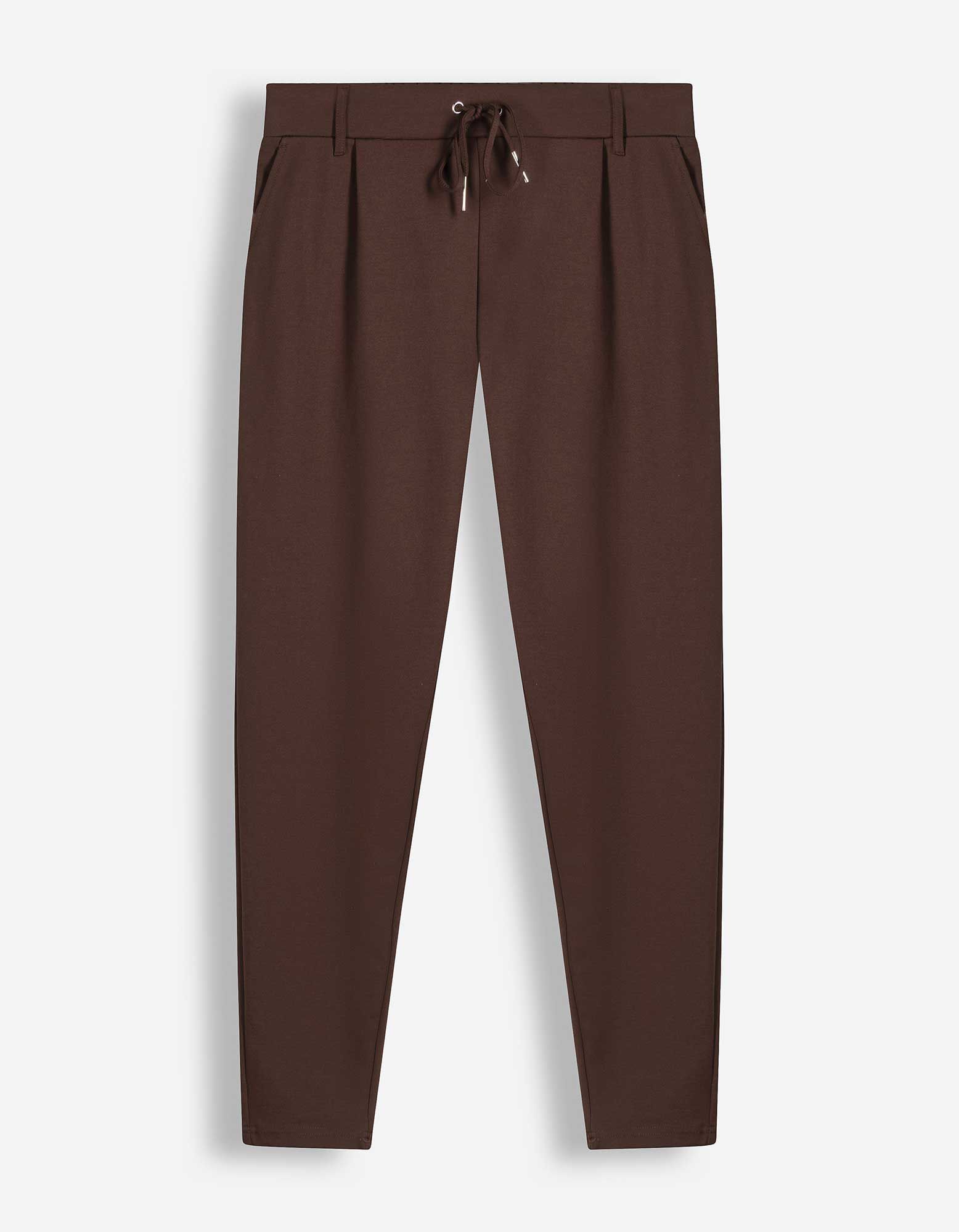 Jogpants - Skinny Fit - Dunkelbraun