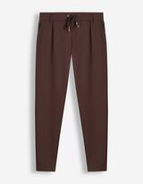 Jogpants - Skinny Fit - Dunkelbraun