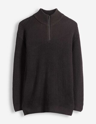 Troyer - Oversized fit - Donkergrijs