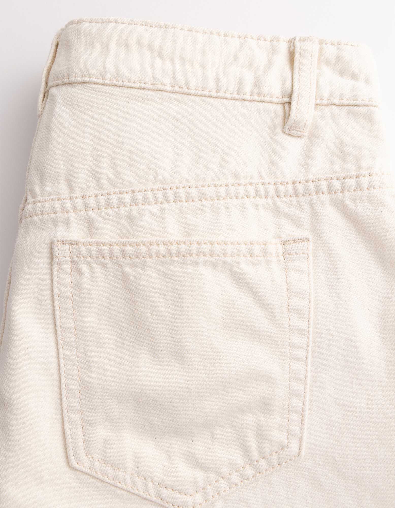 Jeansshorts - Denim - Wei&szlig;