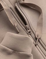 Sweatjacke - Scuba - beige