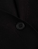 Strickjacke - Aufgesetze Taschen - schwarz