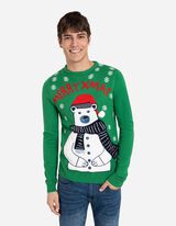 Megztinis - Kalėdos - zalias