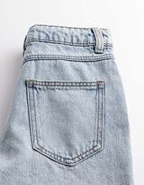Shorts - Applikation - Hellblau