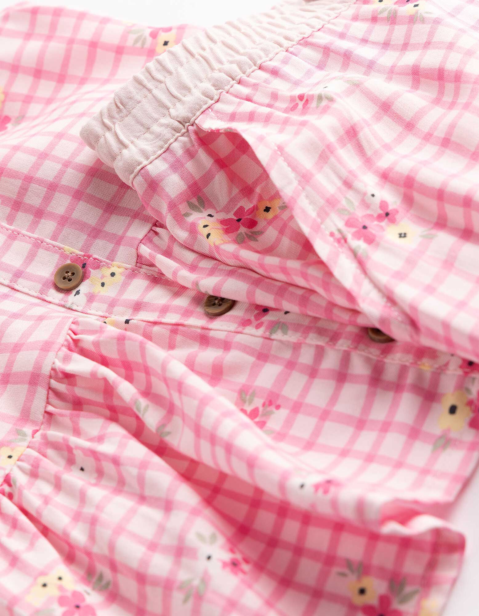 Set aus Top und Hose - 2er-Pack - rosa