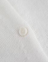 Kampsun - puuvill - valge