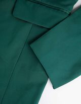 Blézer - Vállpárnák - sötétzöld