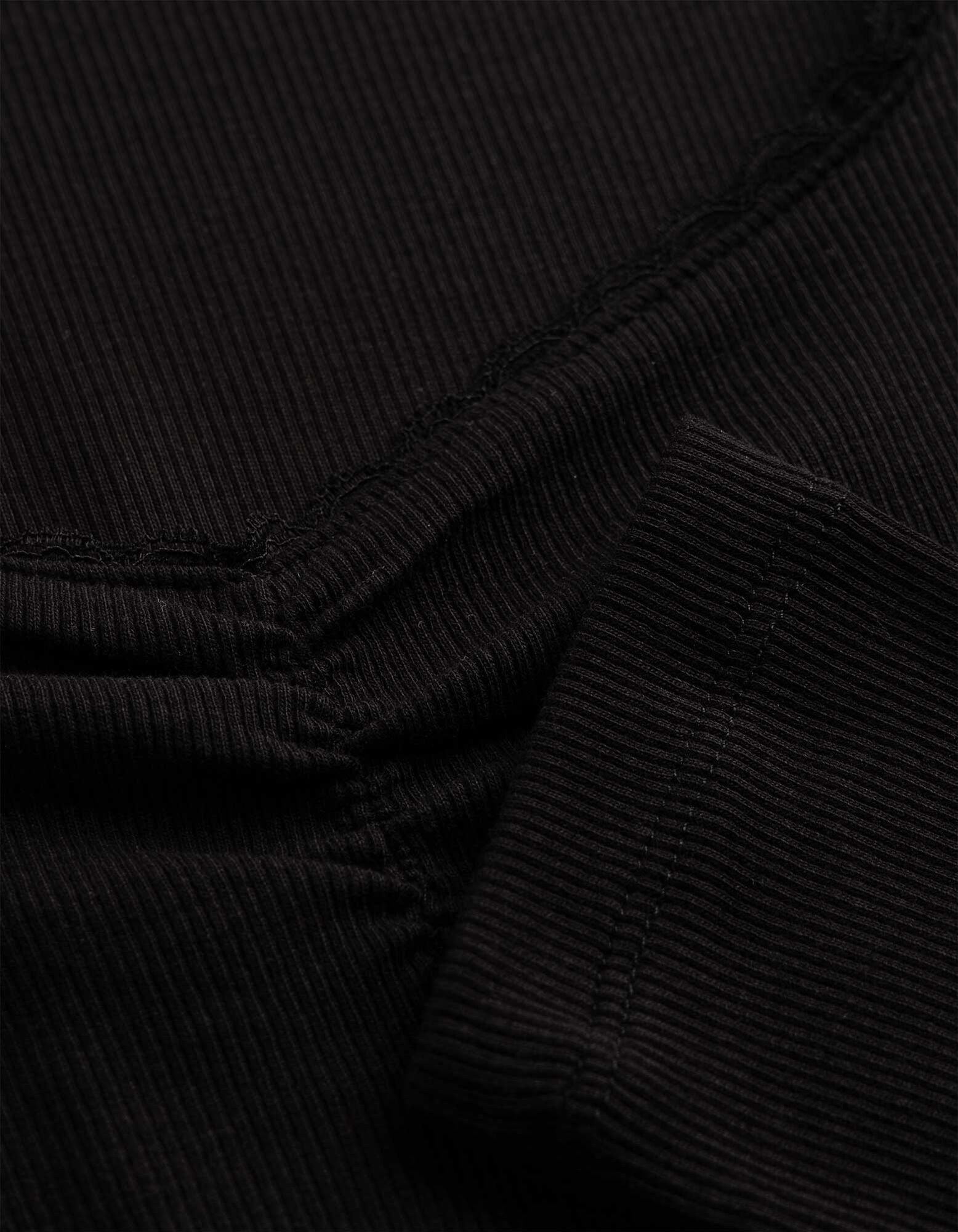 Longsleeve - Met kant - Zwart