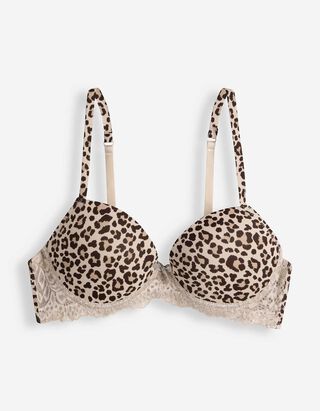 Push-Up-BH - mit B&uuml;gel - Beige