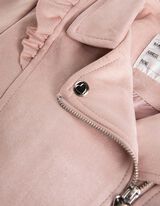 Bajkerska jakna - Ve&scaron;tačka koža - roze