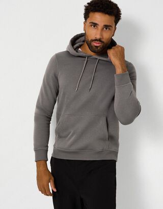 Sweatshirt - Kap - Donkergrijs