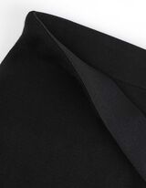 Strickrock - Wadenlang - schwarz