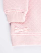 Sweater en broek set - Borduursels - roze