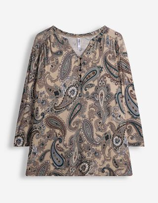 blusa - fantasia - Beige