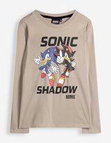 Langarmshirt - Sonic - Beige