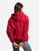 Cipzáros melegítőfelső - Relax Fit - piros