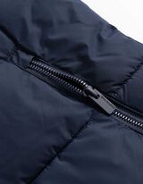 Jacke - gemustert - Dunkelblau