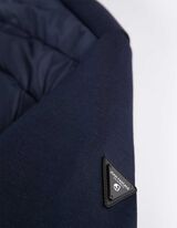 Tepláková bunda - Regular Fit - tmavomodra