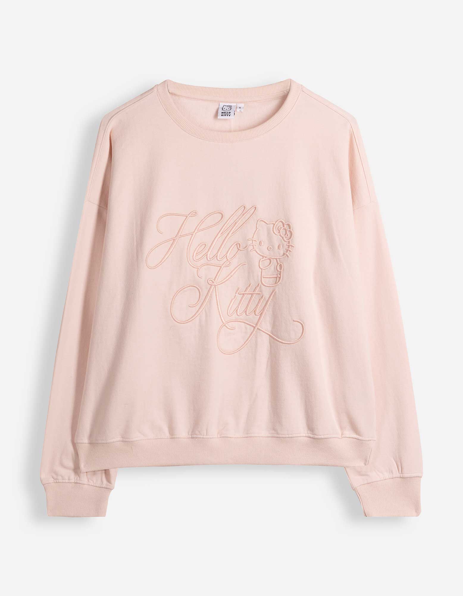 Sweatshirt - Hello Kitty - Rosa