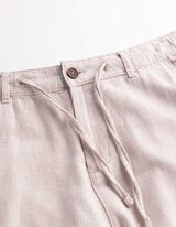 Chinoshorts - Meliert - beige
