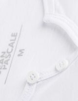 T-Shirt - T-Shirt-Ausschnitt - weiß