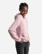 Felpa con cappuccio - Bordatura a costine - lill