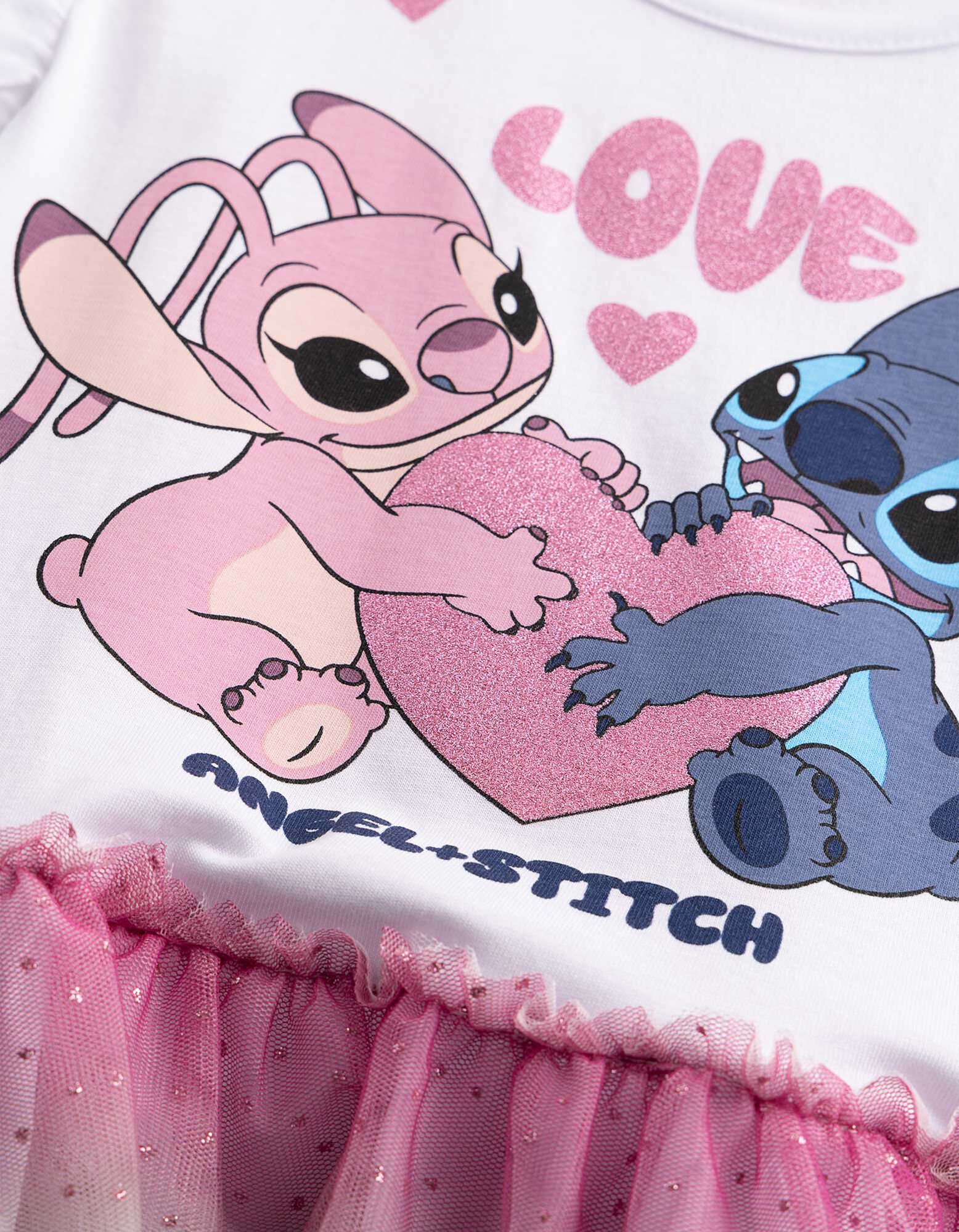 Kleid - Lilo & Stitch - Wei&szlig;