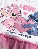 Kleid - Lilo & Stitch - Wei&szlig;
