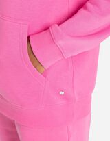 Felpa con cappuccio - Tasca a marsupio - rosa fucsia