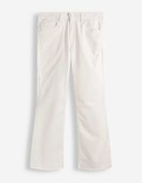 Hose - Flared Fit - wei&szlig;