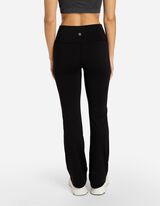 Leggings - Flared Fit - schwarz
