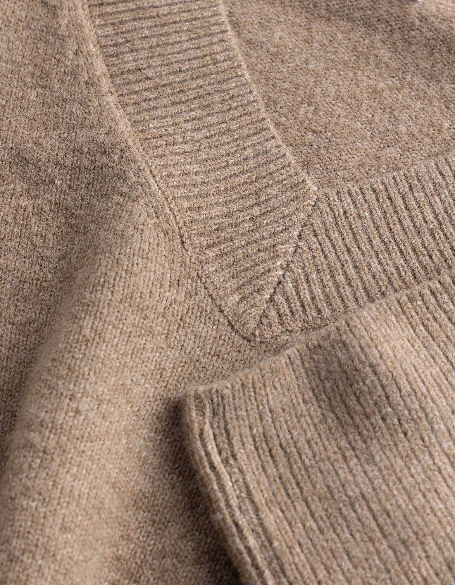 Pullover - Oversized Fit - Beige