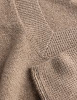 Pullover - Oversized Fit - Beige