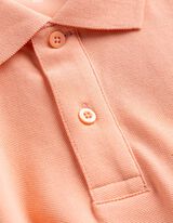 Poloshirt - einfarbig - orange