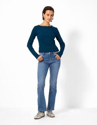 Jeans - Bootcut Fit - blau