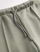 Hose - einfarbig - dunkelgr&uuml;n