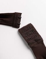 T-shirt-bh - met beugel - donkerbruin