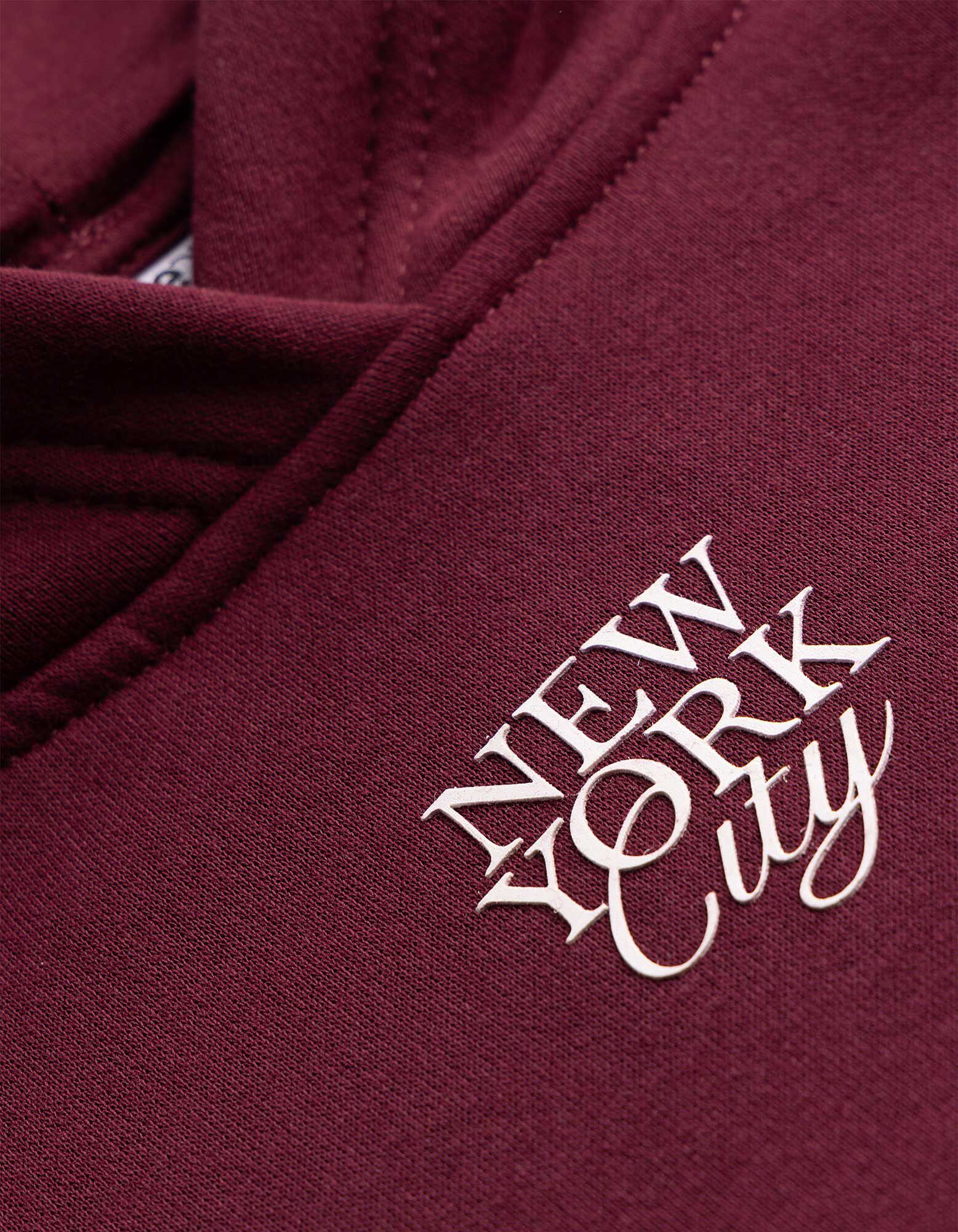 Hoodie - Print - Beere
