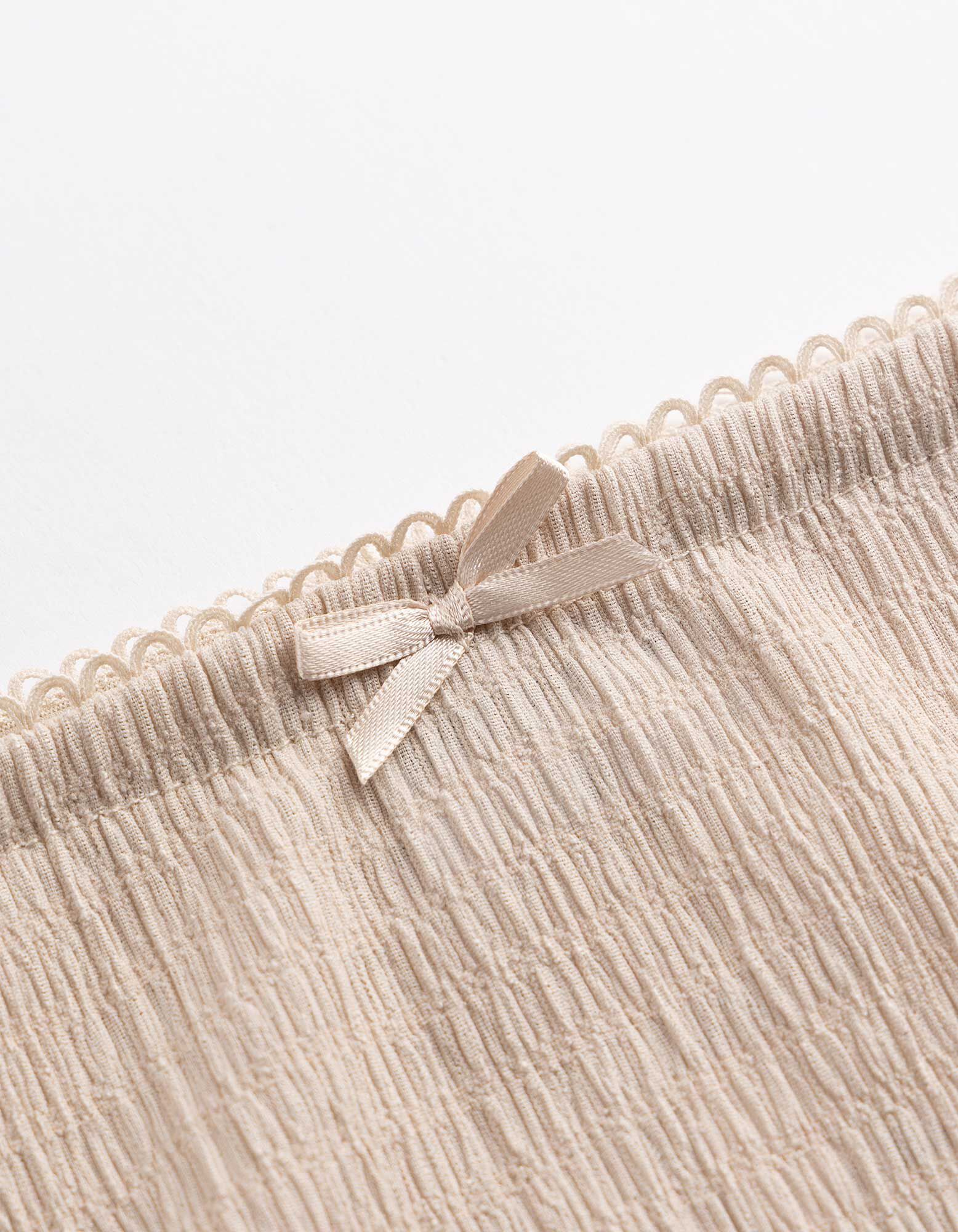 Rock - einfarbig - Beige