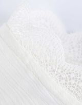 Pluus - V-kaelus - valge