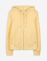 Propínací mikina - Klasický střih Regular Fit - sv. zluta