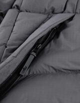 Vetrovka - vodootporan - tamno-siva